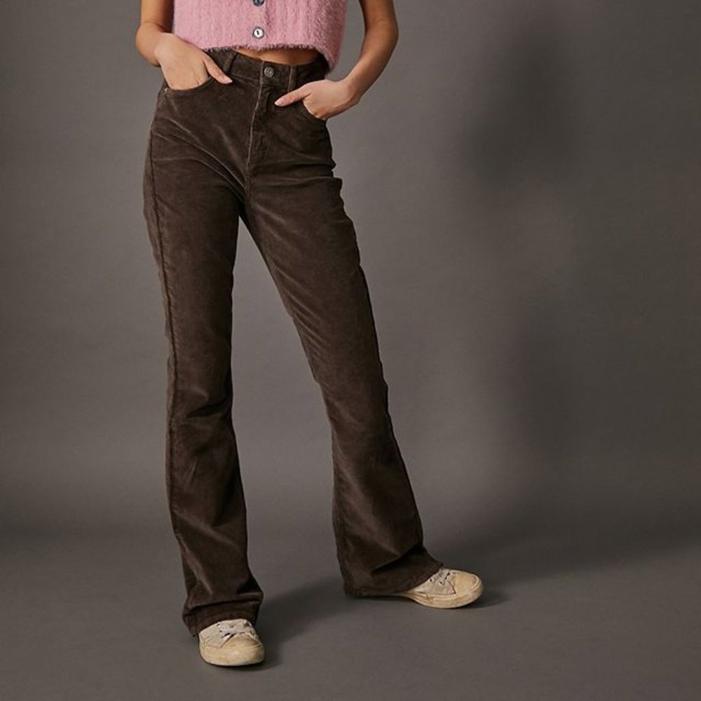 SOLD ~ NWT BDG Brown Corduroy Flare Pants (27)